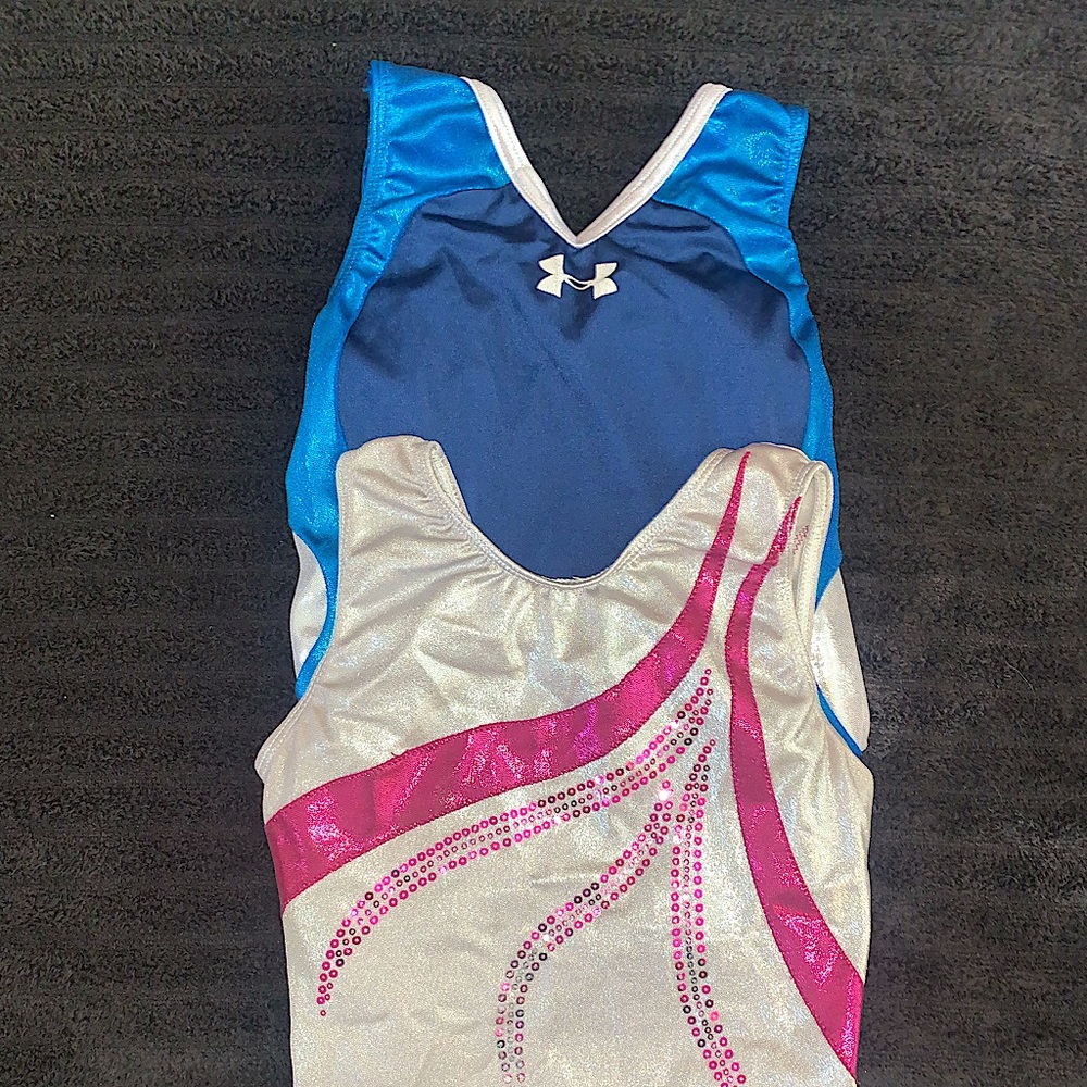 Under Armour and GK leotards